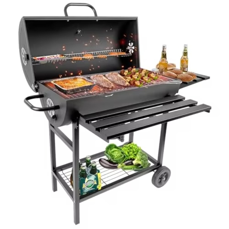 Electric Smoker Bbq - Fumatore a carbone verticale per barbecue
