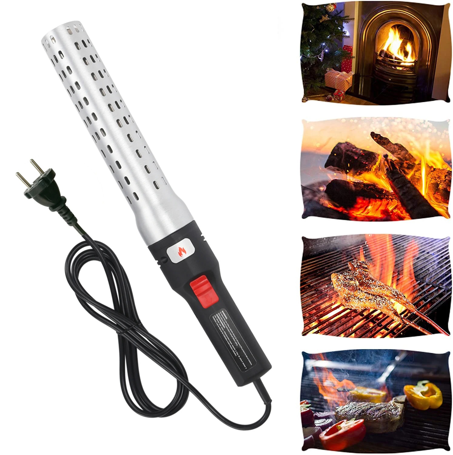 Electric Smoker Bbq - Accendino a carbone per avviamento per