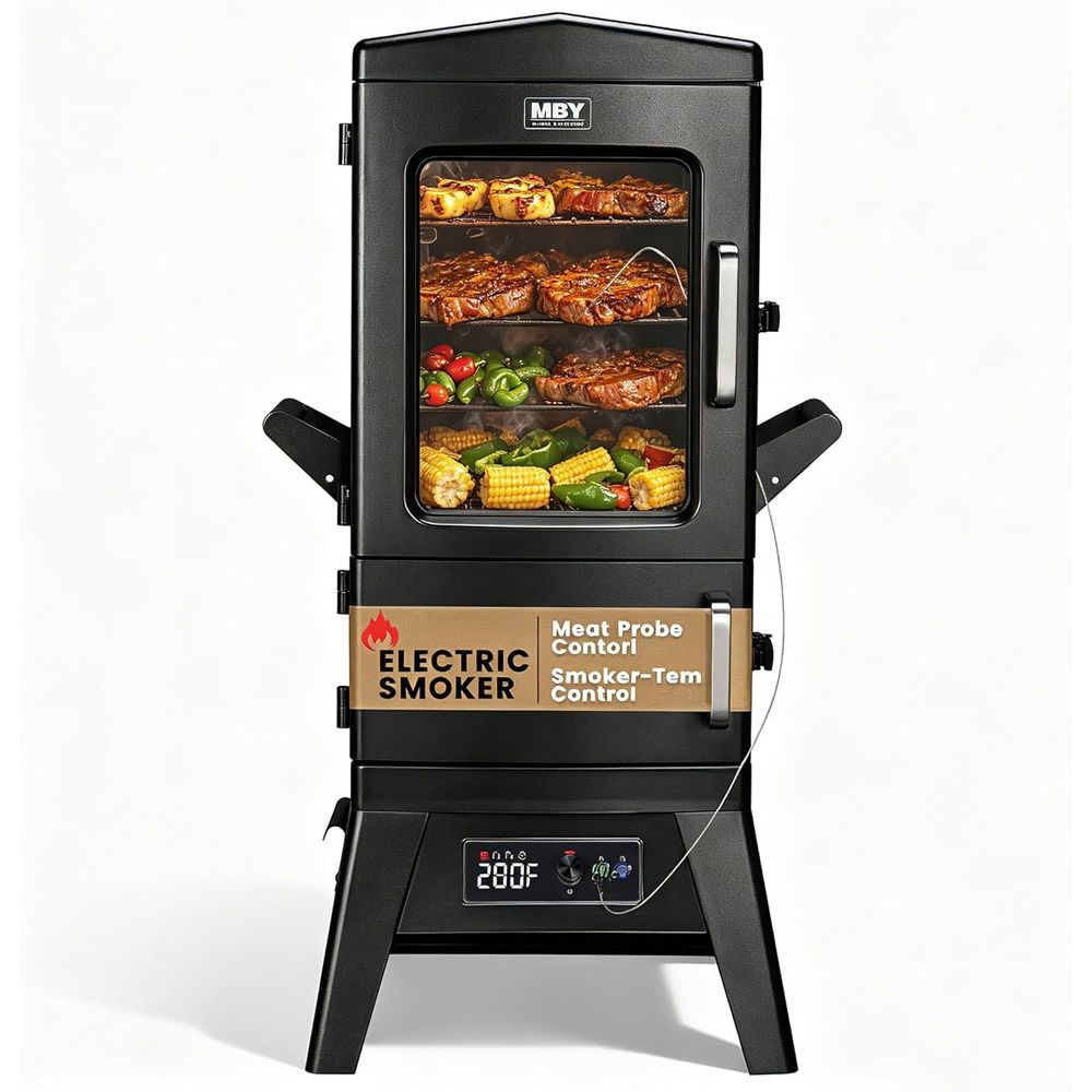 Electric Smoker Bbq - Griglia elettrica per barbecue di grande