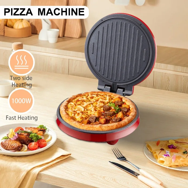 Sandwich Press Grill - Macchina Elettrica per Pizza 110V, Piastra