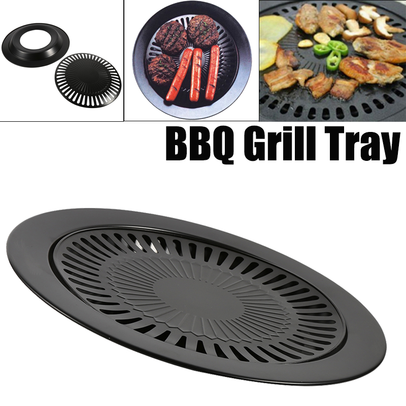 Electric Smoker Bbq - Griglia per barbecue senza fumo Padella