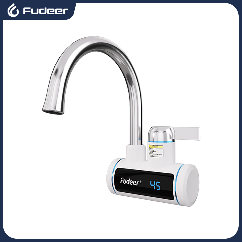 Kitchen Appliances Sales - Fudeer Scaldabagno Elettrico 220V Rubinetto Della
