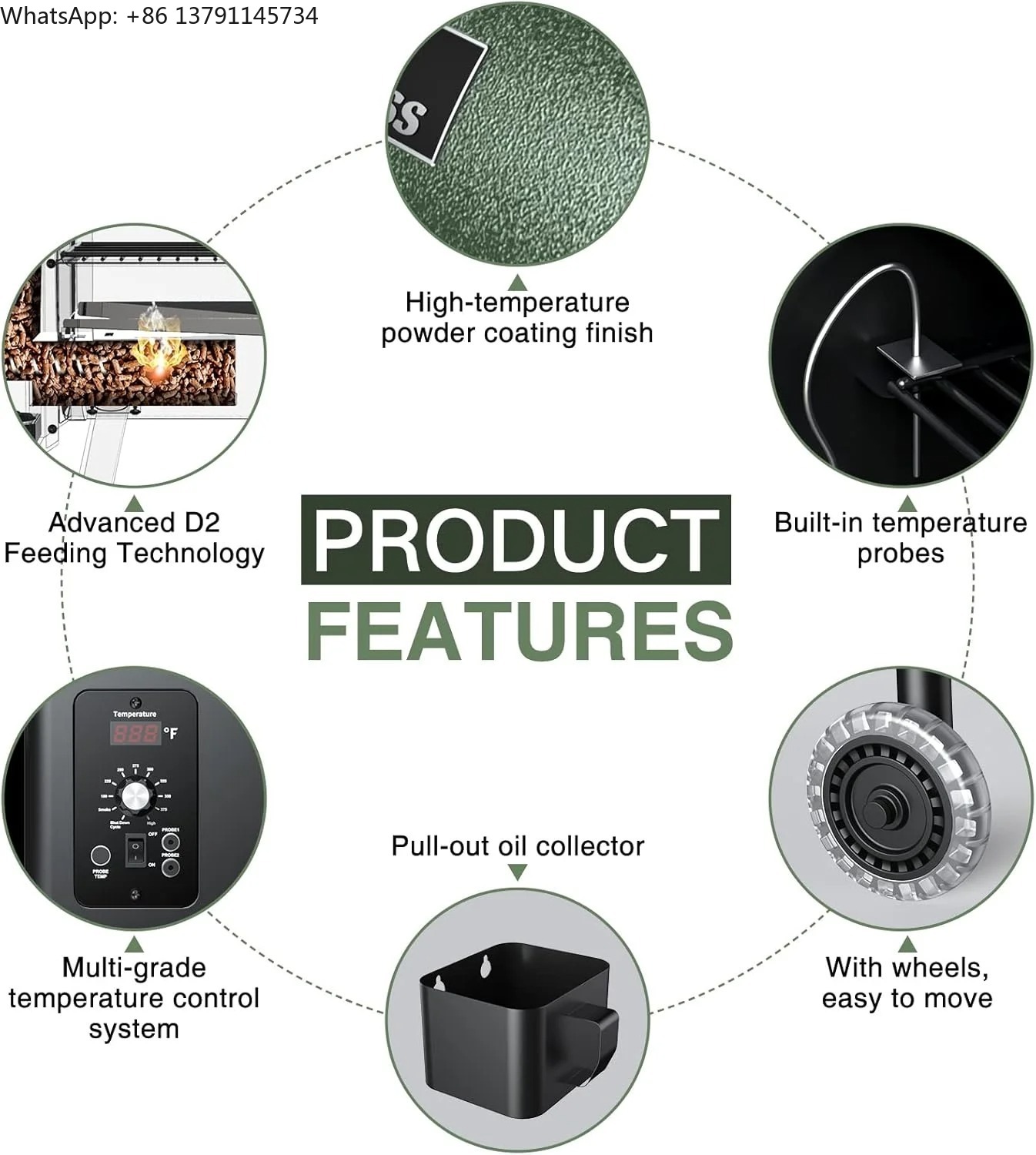 Griglia elettrica a pellet di  - Electric Smoker Bbq recensione e prezzo