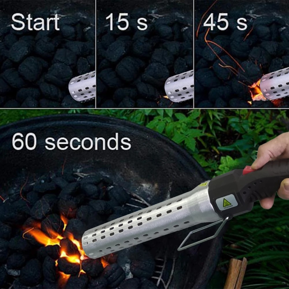Accendino a carbone per avviam - Electric Smoker Bbq recensione e prezzo