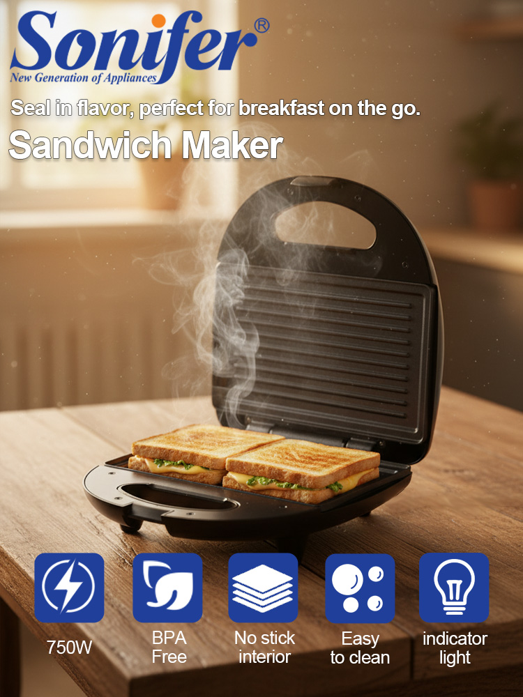 Piastra per Sandwich Sonifer S - Sandwich Press Grill recensione e prezzo