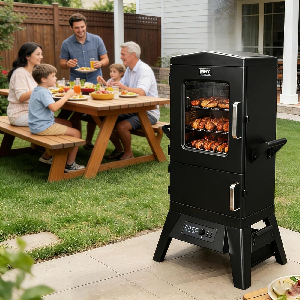 Griglia elettrica per barbecue - Electric Smoker Bbq recensione e prezzo