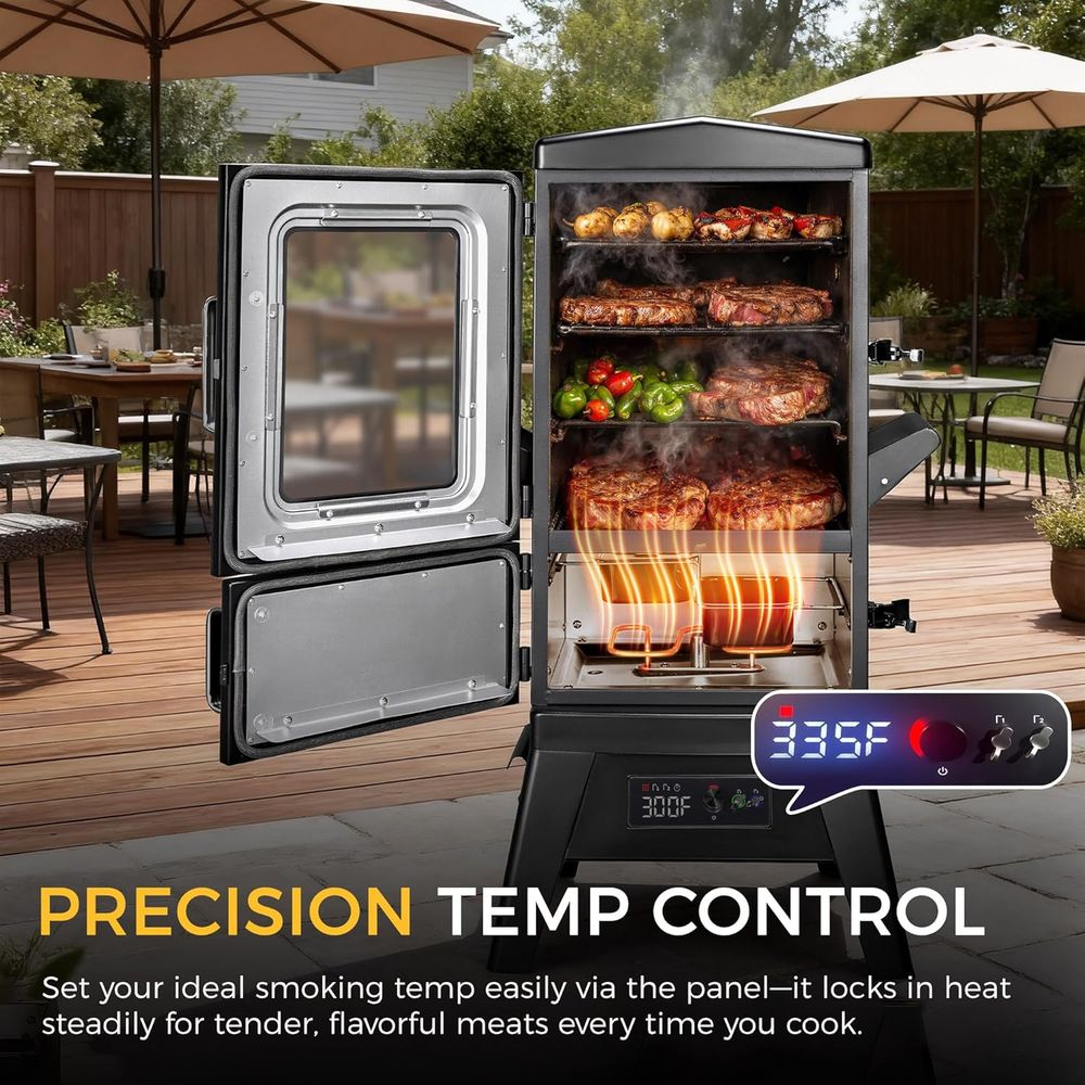 Griglia elettrica per barbecue - Electric Smoker Bbq recensione e prezzo