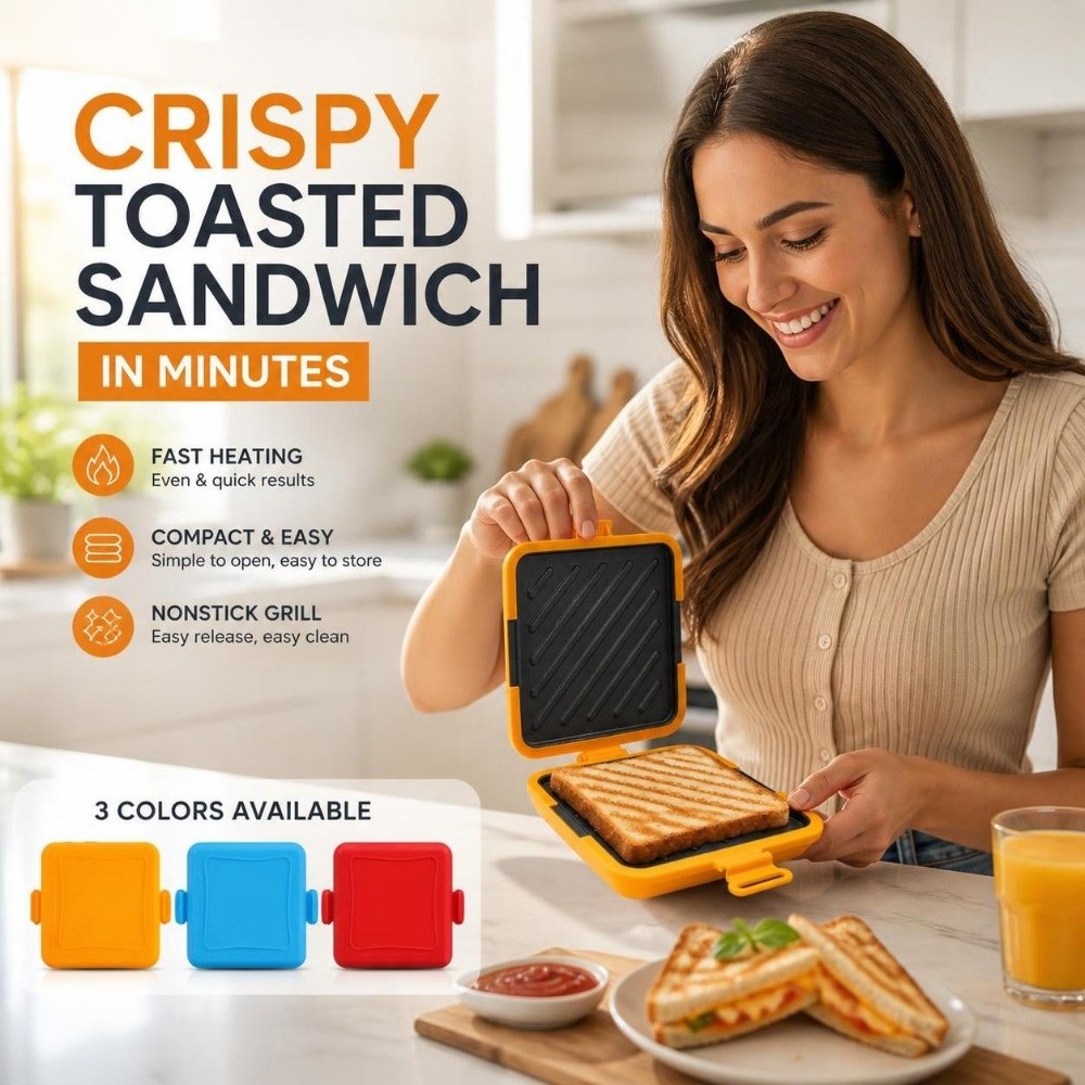 Piastra per Sandwich Rimovibil - Sandwich Press Grill recensione e prezzo