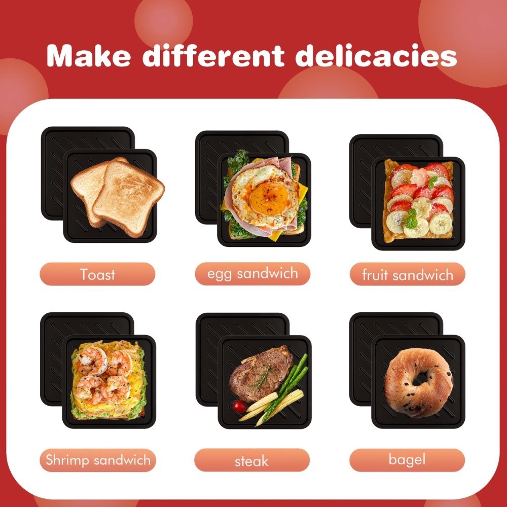 Piastra per Sandwich Rimovibil - Sandwich Press Grill recensione e prezzo