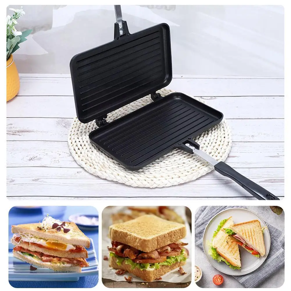 Padella a doppia faccia antiad - Sandwich Press Grill recensione e prezzo