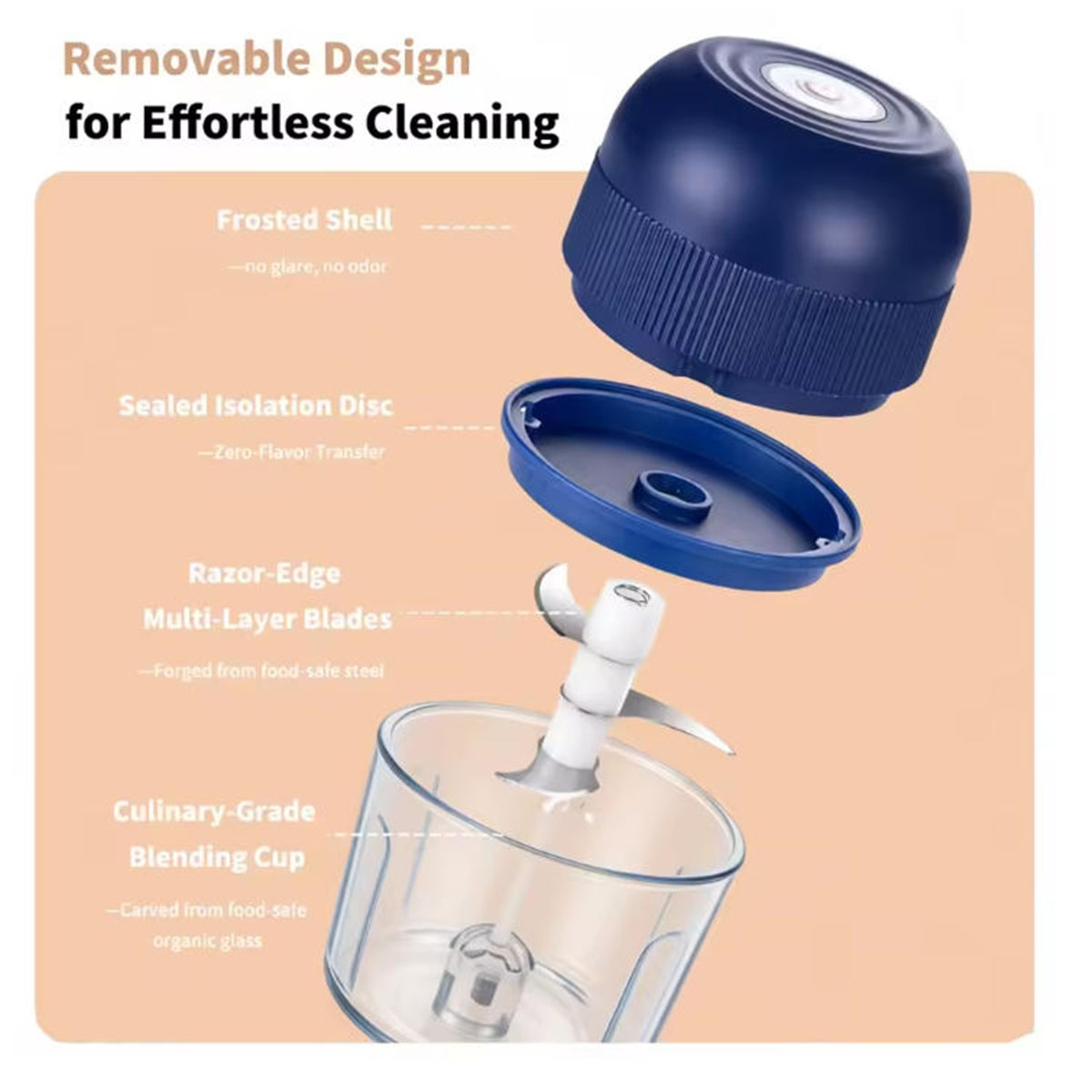 Tritatutto Elettrico per Aglio - Kitchen Appliances Sales recensione e prezzo