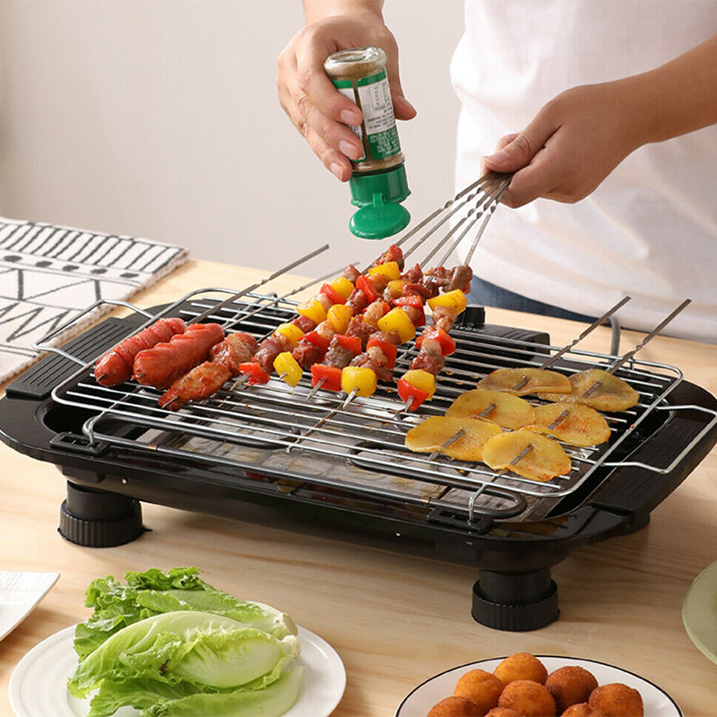 Griglia senza fumo per uso dom - Electric Smoker Bbq recensione e prezzo