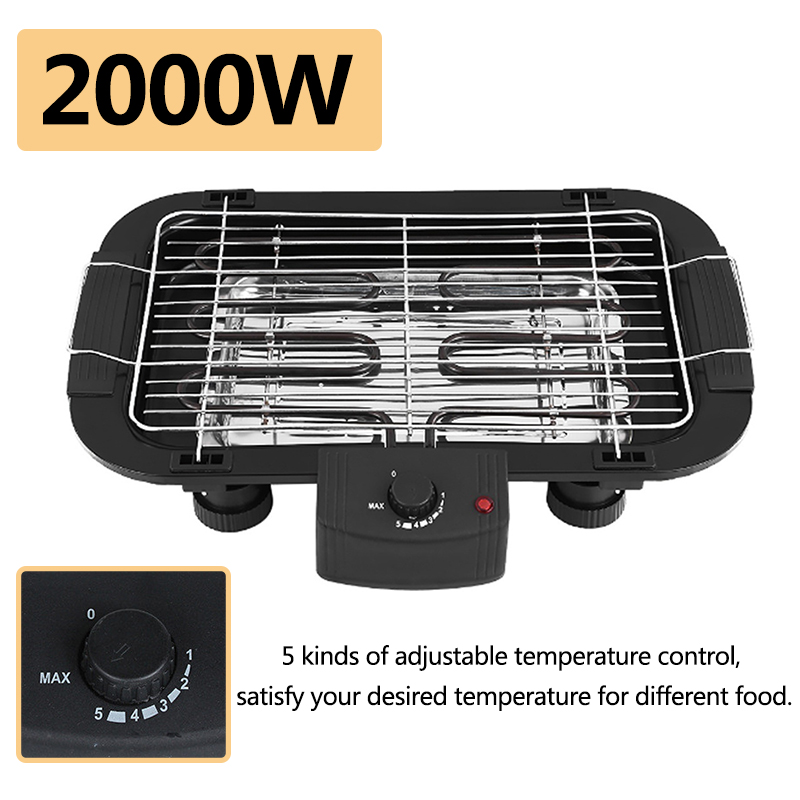 Griglia senza fumo per uso dom - Electric Smoker Bbq recensione e prezzo