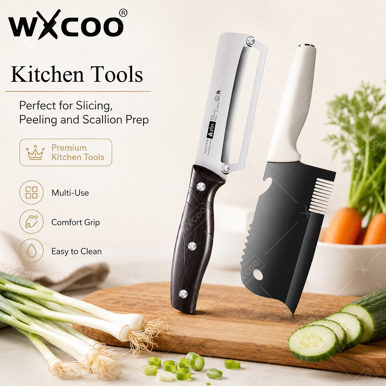 WXCOO Taglia-Cipollotti in Acc - Kitchen Appliances Cooking recensione e prezzo