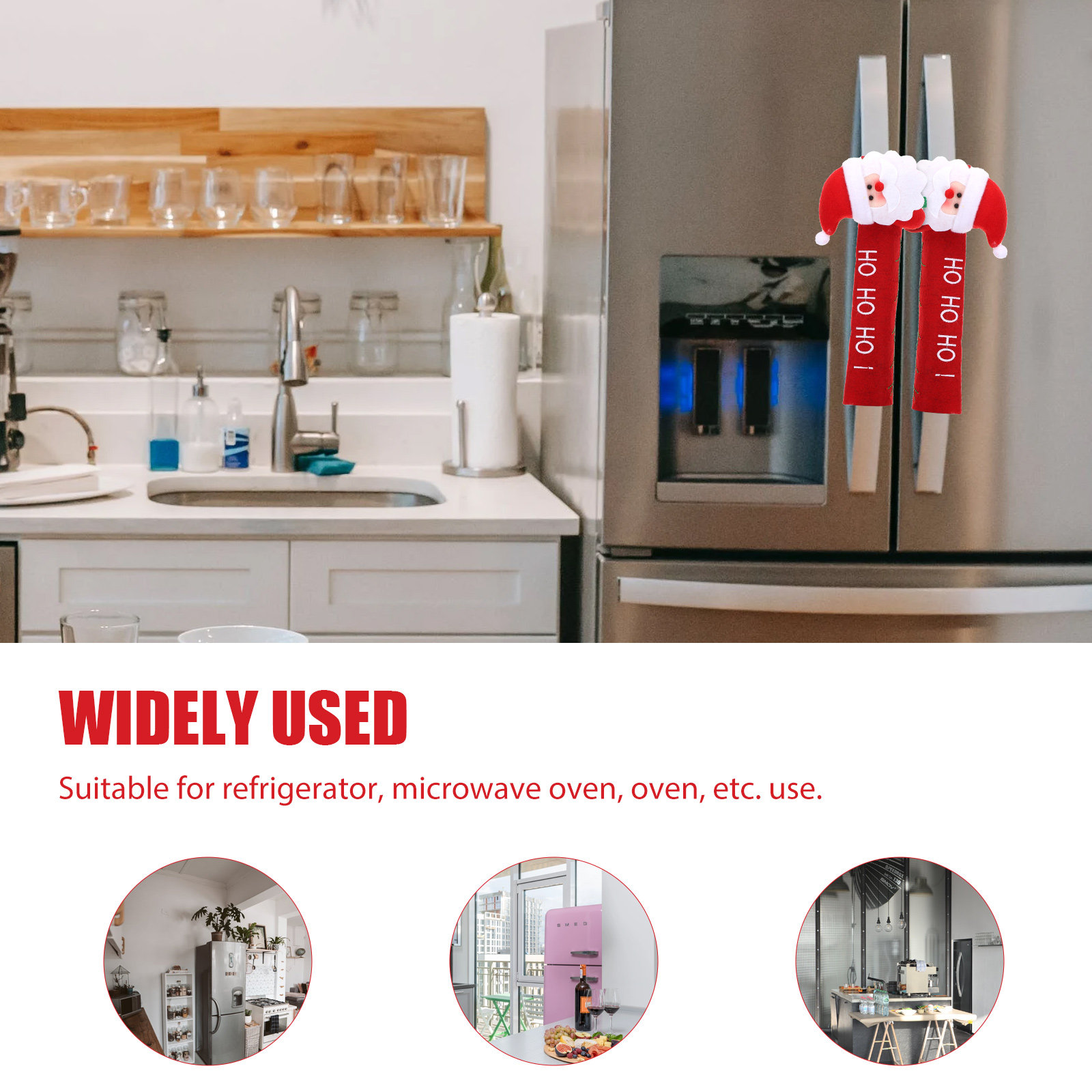 2 Pezzi Copri-Maniglie Frigori - Kitchen Appliances For.Xmas recensione e prezzo