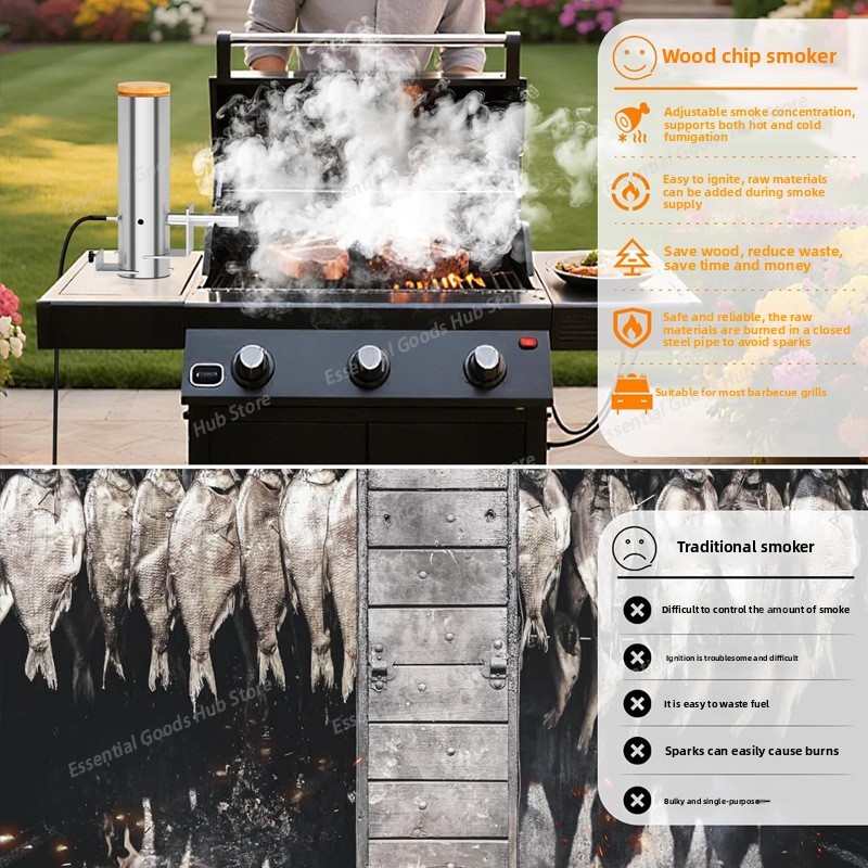 Affumicatore elettrico per bar - Electric Smoker Bbq recensione e prezzo