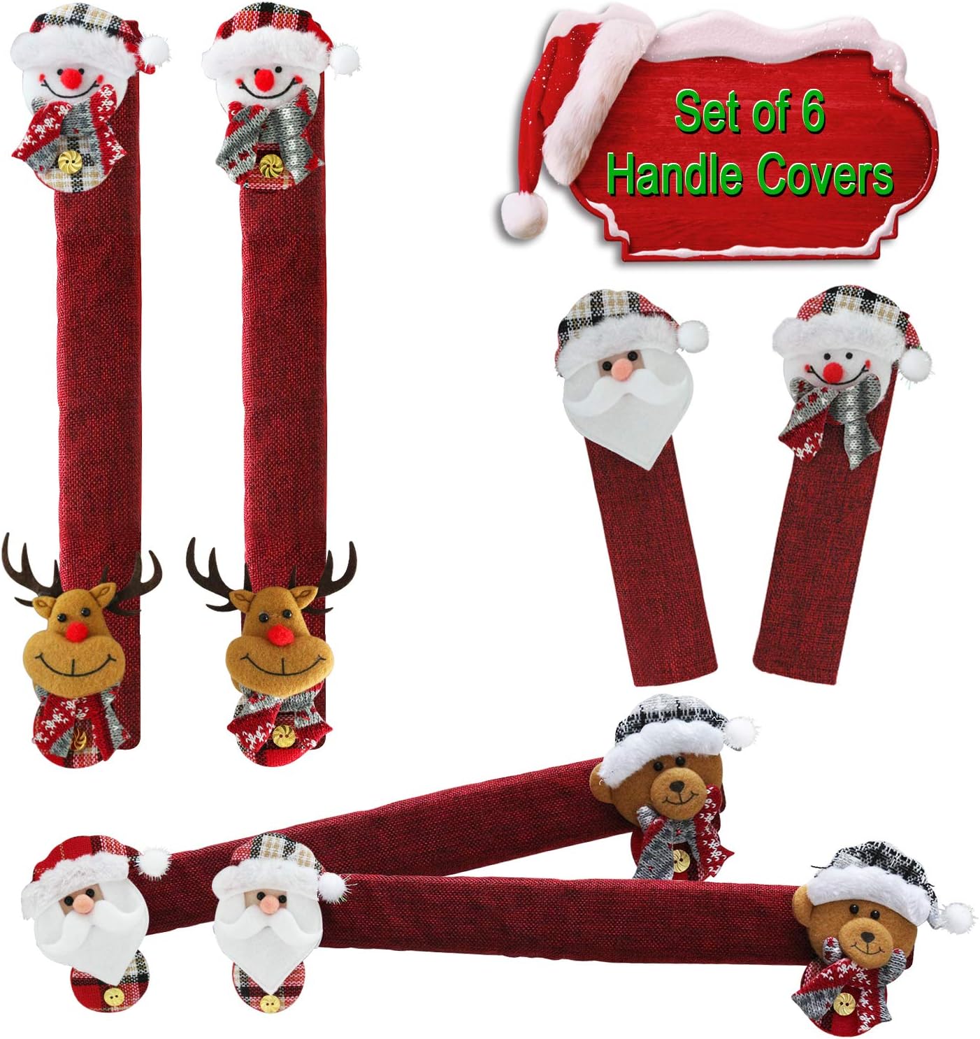 Set di 6 Coperture per Manigli - Kitchen Appliances For.Xmas recensione e prezzo